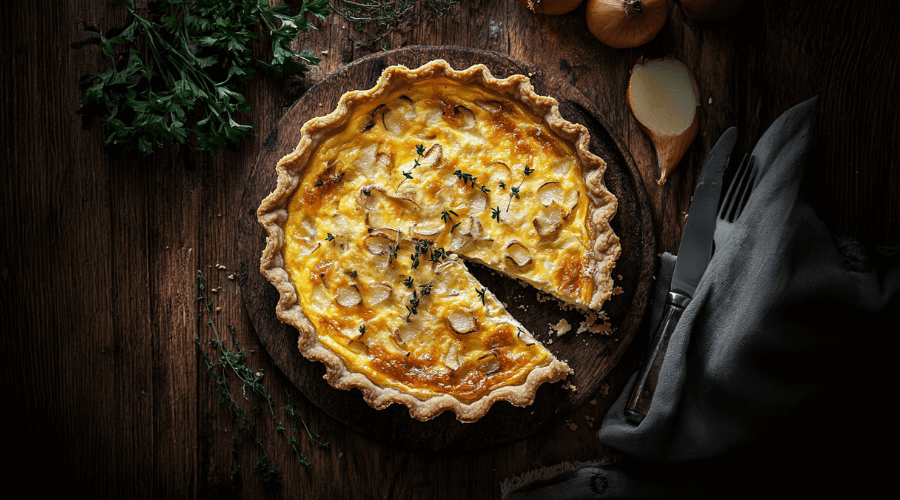Koolraapquiche Koolraapjes Recept