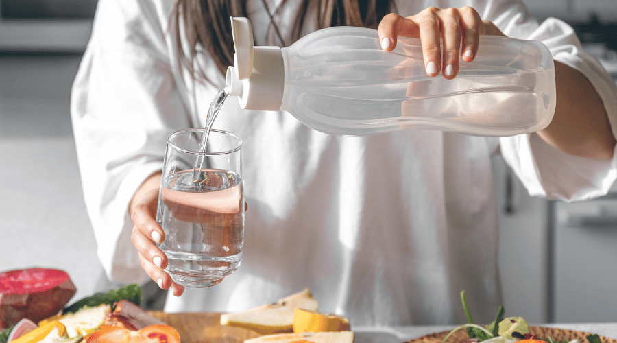 water drinken