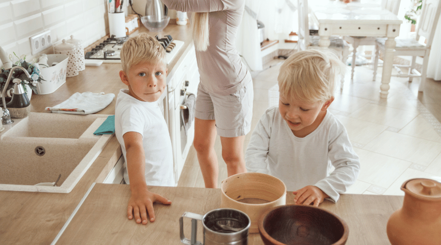 eten met kinderen