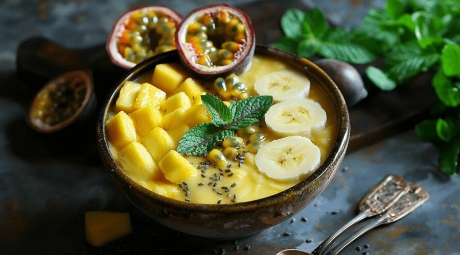 Smoothiebowl Recept met Ananas