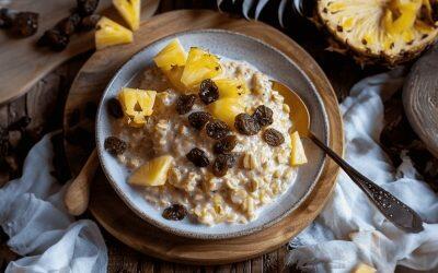 Overnight Oats Recept met Ananas en Rozijnen: Fris en Vullend