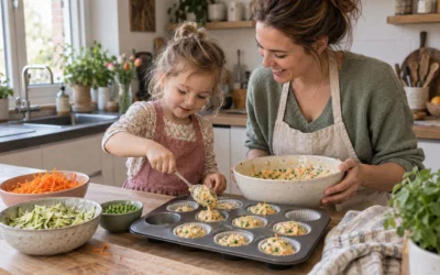 Groentemuffins, ook fijn voor kinderen: zacht, makkelijk en vol groente
