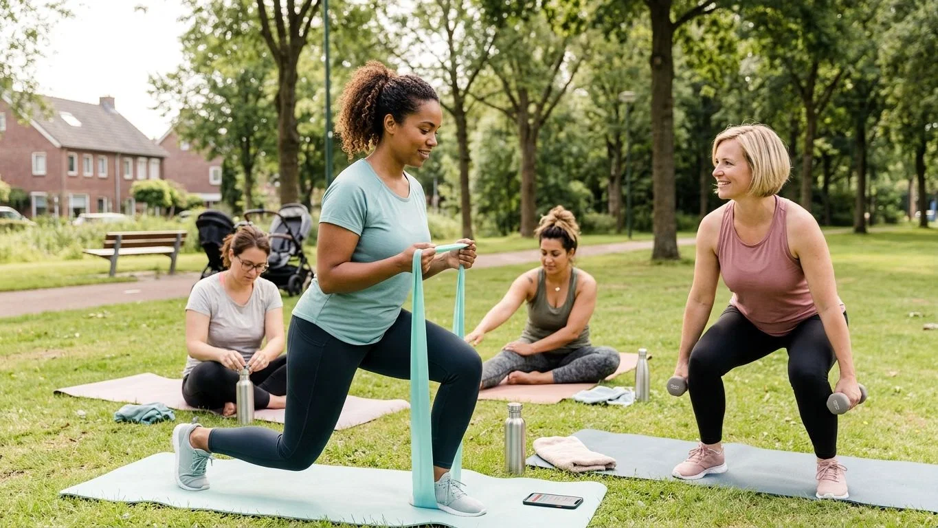 Sporten met andere moeders: waarom een community je motivatie een boost geeft