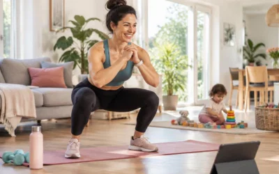 Online fitness challenge doen als drukke moeder