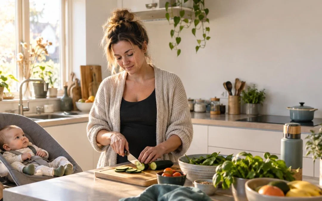 Gezonde gewoontes met weinig tijd als moeder