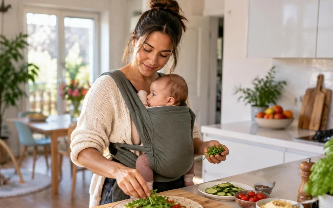 Gezonde lunch in 10 minuten voor drukke moeders